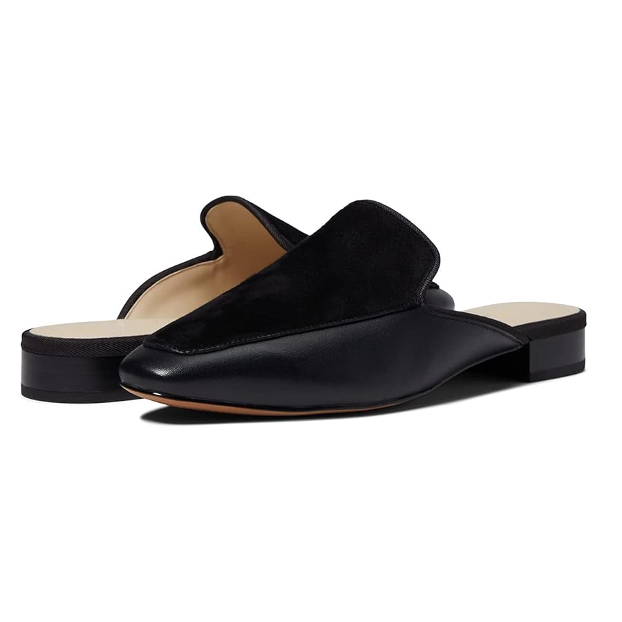 靴 VELOUR FLAT MULES Amazon.com | Ecetana Mules for Women Flats Shoes